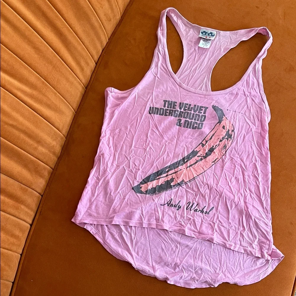 Junk food 100% cotton made in USA, The Velvet Underground + Nico + Warhol - Picture 1 of 8